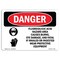Signmission OSHA, Fluorosilicic Acid Wear Protective Equip, 10in X 7in Rigid Plastic, 10" W, 7" H, Landscape OS-DS-P-710-L-1981 - alternate 1